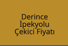 Derince Çekici Fiyatı – İpekyolu Oto Kurtarıcı Ücreti