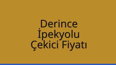 Derince Çekici Fiyatı – İpekyolu Oto Kurtarıcı Ücreti