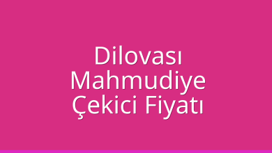 Dilovası Çekici Fiyatı – Mahmudiye Oto Kurtarıcı Ücreti