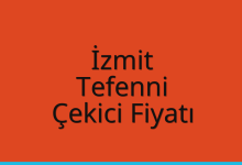 İzmit Çekici Fiyatı – Tefenni Oto Kurtarıcı Ücreti