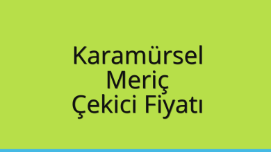 Karamürsel Çekici Fiyatı – Meriç Oto Kurtarıcı Ücreti
