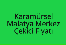 Karamürsel Çekici Fiyatı – Malatya Merkez Oto Kurtarıcı Ücreti