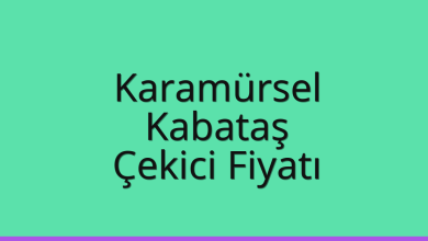 Karamürsel Çekici Fiyatı – Kabataş Oto Kurtarıcı Ücreti