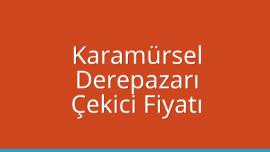 Karamürsel Çekici Fiyatı – Derepazarı Oto Kurtarıcı Ücreti