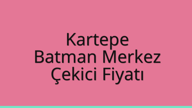 Kartepe Çekici Fiyatı – Batman Merkez Oto Kurtarıcı Ücreti