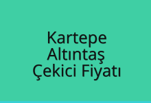 Kartepe Çekici Fiyatı – Altıntaş Oto Kurtarıcı Ücreti