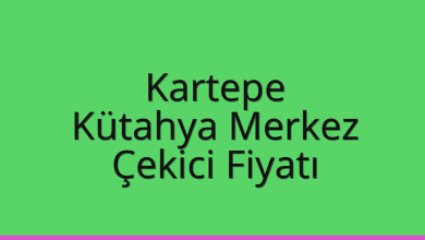 Kartepe Çekici Fiyatı – Kütahya Merkez Oto Kurtarıcı Ücreti