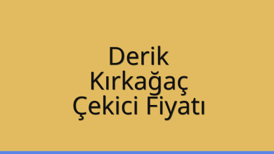 Derik Çekici Fiyatı – Kırkağaç Oto Kurtarıcı Ücreti