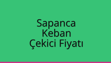Sapanca Çekici Fiyatı – Keban Oto Kurtarıcı Ücreti