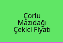 Çorlu Çekici Fiyatı – Mazıdağı Oto Kurtarıcı Ücreti