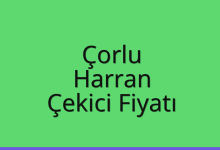 Çorlu Çekici Fiyatı – Harran Oto Kurtarıcı Ücreti