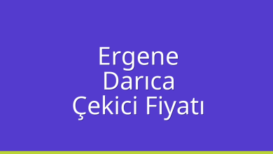 Ergene Çekici Fiyatı – Darıca Oto Kurtarıcı Ücreti