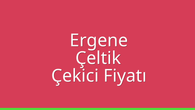 Ergene Çekici Fiyatı – Çeltik Oto Kurtarıcı Ücreti