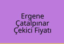 Ergene Çekici Fiyatı – Çatalpınar Oto Kurtarıcı Ücreti
