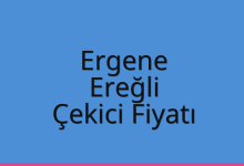 Ergene Çekici Fiyatı – Ereğli Oto Kurtarıcı Ücreti