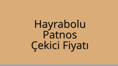 Hayrabolu Çekici Fiyatı – Patnos Oto Kurtarıcı Ücreti