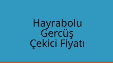 Hayrabolu Çekici Fiyatı – Gercüş Oto Kurtarıcı Ücreti