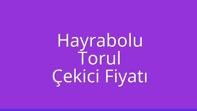 Hayrabolu Çekici Fiyatı – Torul Oto Kurtarıcı Ücreti