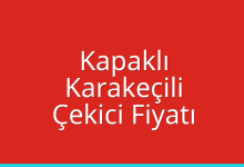 Kapaklı Çekici Fiyatı – Karakeçili Oto Kurtarıcı Ücreti