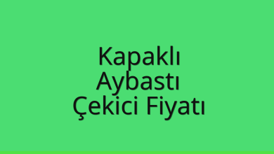 Kapaklı Çekici Fiyatı – Aybastı Oto Kurtarıcı Ücreti