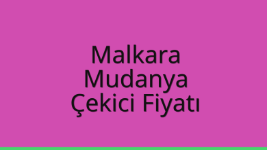 Malkara Çekici Fiyatı – Mudanya Oto Kurtarıcı Ücreti