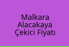 Malkara Çekici Fiyatı – Alacakaya Oto Kurtarıcı Ücreti