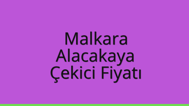 Malkara Çekici Fiyatı – Alacakaya Oto Kurtarıcı Ücreti