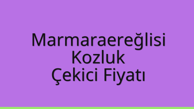 Marmaraereğlisi Çekici Fiyatı – Kozluk Oto Kurtarıcı Ücreti