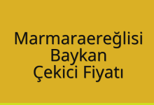 Marmaraereğlisi Çekici Fiyatı – Baykan Oto Kurtarıcı Ücreti