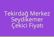 Tekirdağ Merkez Çekici Fiyatı – Seydikemer Oto Kurtarıcı Ücreti
