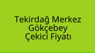 Tekirdağ Merkez Çekici Fiyatı – Gökçebey Oto Kurtarıcı Ücreti