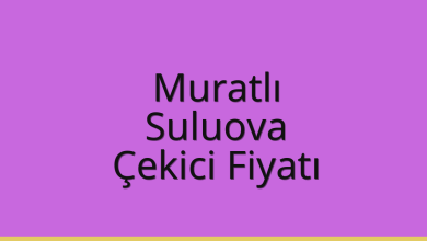 Muratlı Çekici Fiyatı – Suluova Oto Kurtarıcı Ücreti
