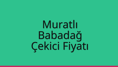 Muratlı Çekici Fiyatı – Babadağ Oto Kurtarıcı Ücreti