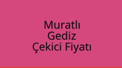 Muratlı Çekici Fiyatı – Gediz Oto Kurtarıcı Ücreti