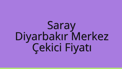 Saray Çekici Fiyatı – Diyarbakır Merkez Oto Kurtarıcı Ücreti