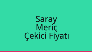 Saray Çekici Fiyatı – Meriç Oto Kurtarıcı Ücreti