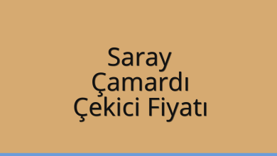 Saray Çekici Fiyatı – Çamardı Oto Kurtarıcı Ücreti