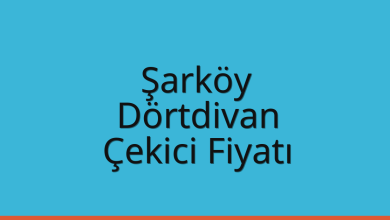 Şarköy Çekici Fiyatı – Dörtdivan Oto Kurtarıcı Ücreti