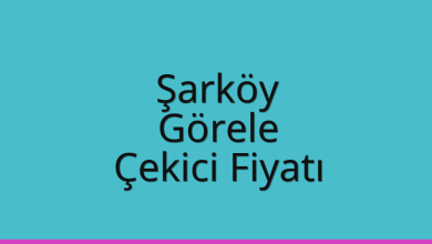 Şarköy Çekici Fiyatı – Görele Oto Kurtarıcı Ücreti