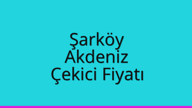 Şarköy Çekici Fiyatı – Akdeniz Oto Kurtarıcı Ücreti