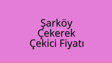 Şarköy Çekici Fiyatı – Çekerek Oto Kurtarıcı Ücreti