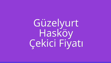 Güzelyurt Çekici Fiyatı – Hasköy Oto Kurtarıcı Ücreti