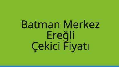 Batman Merkez Çekici Fiyatı – Ereğli Oto Kurtarıcı Ücreti