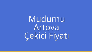 Mudurnu Çekici Fiyatı – Artova Oto Kurtarıcı Ücreti