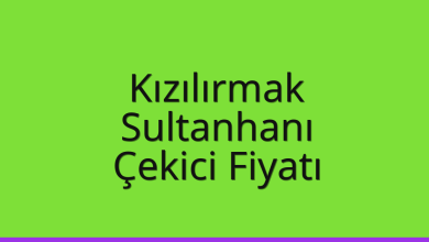 Kızılırmak Çekici Fiyatı – Sultanhanı Oto Kurtarıcı Ücreti