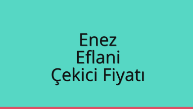 Enez Çekici Fiyatı – Eflani Oto Kurtarıcı Ücreti