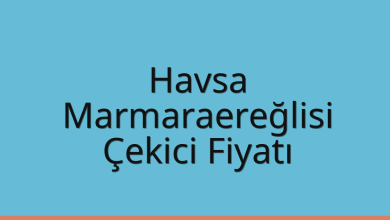 Havsa Çekici Fiyatı – Marmaraereğlisi Oto Kurtarıcı Ücreti