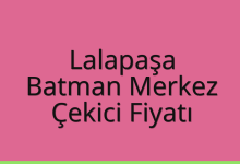 Lalapaşa Çekici Fiyatı – Batman Merkez Oto Kurtarıcı Ücreti