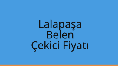 Lalapaşa Çekici Fiyatı – Belen Oto Kurtarıcı Ücreti
