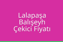 Lalapaşa Çekici Fiyatı – Balışeyh Oto Kurtarıcı Ücreti